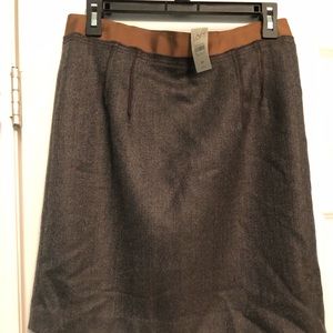 NWT LOFT wool skirt. Size 8P
